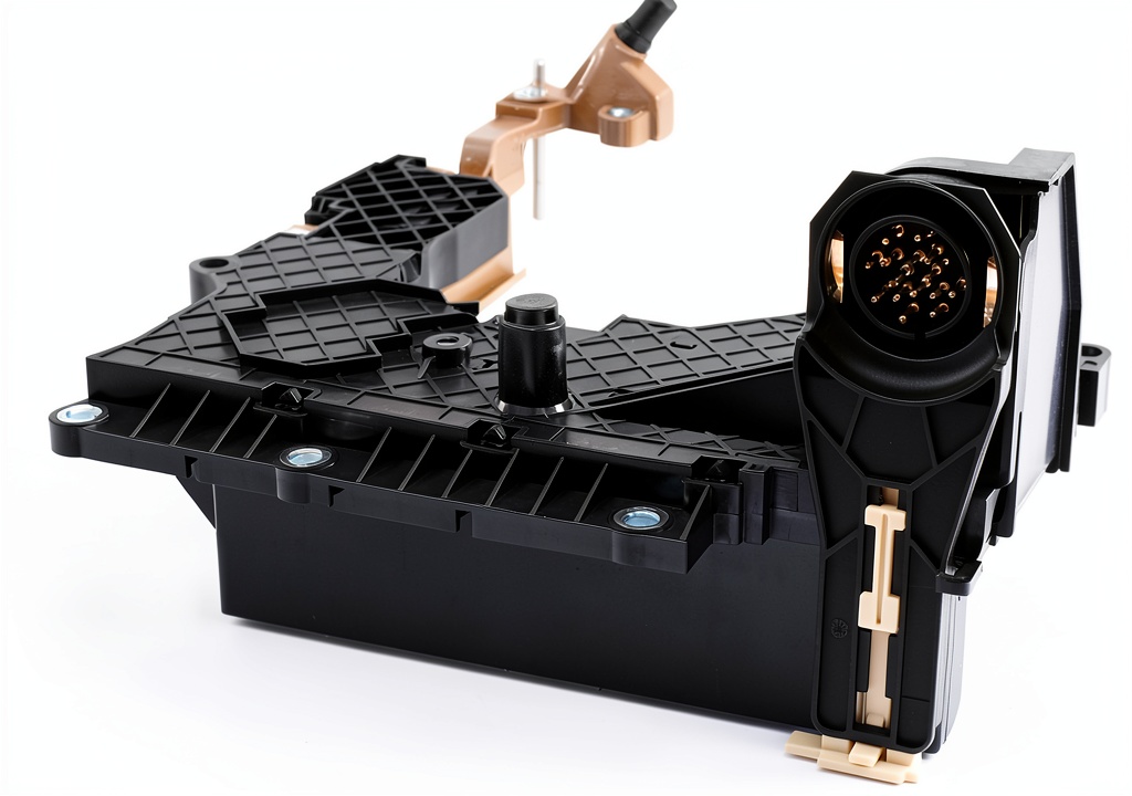 Installing Citumo Transmission Conductor Plate for Ford F150 on a wooden workbench