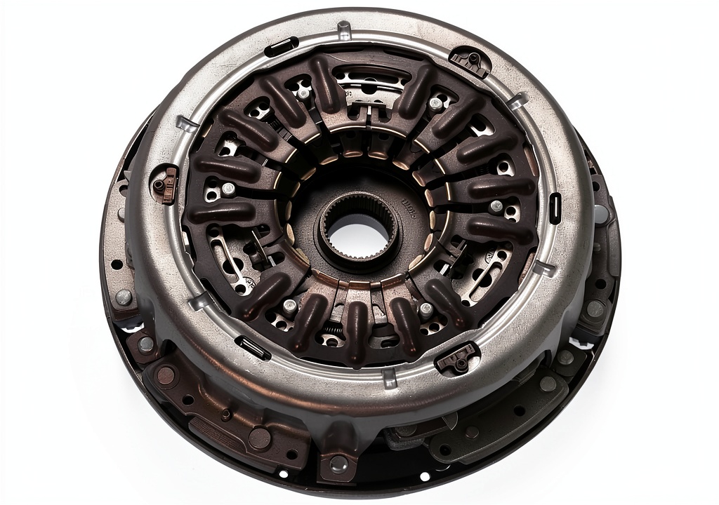 Installing Ford Focus Clutch Kit YEHERIT Durable Steel on a wooden workbench