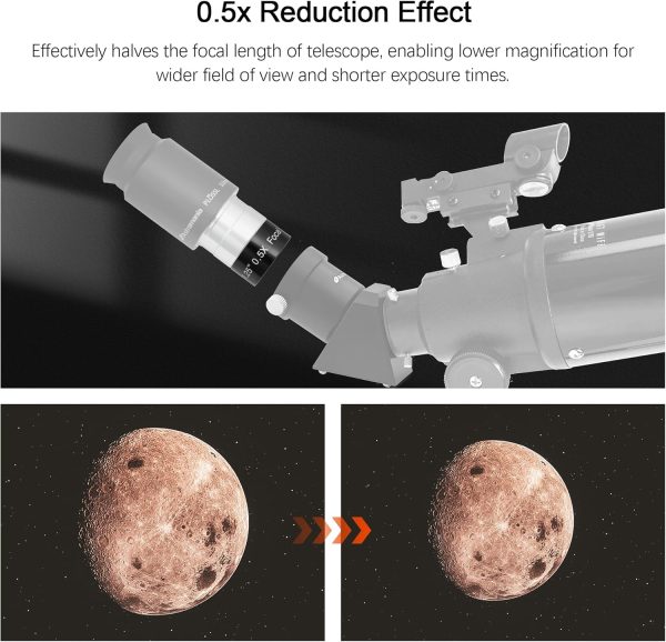 Astromania 0.5X SCT Telescope Photo Adapter-3