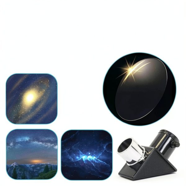 UAIAGM Telescope Eyepiece 90-Degree Diagonal Mirror-3