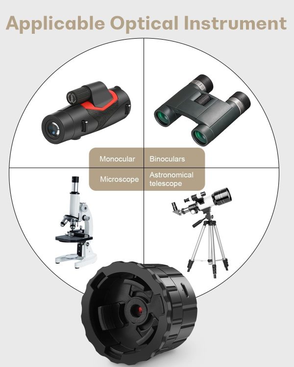 Telescope Eyepiece Camera dgtenk Black EP907-5