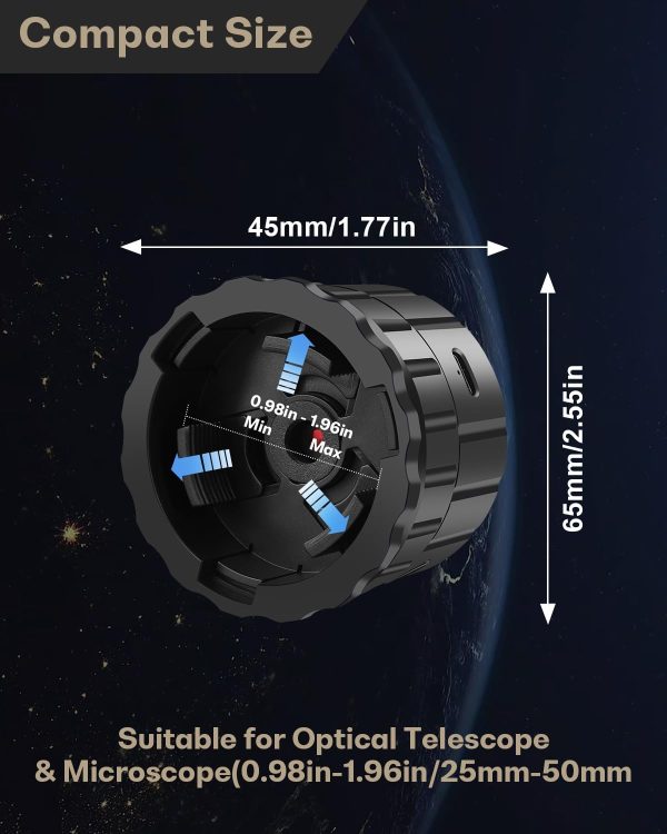 Telescope Eyepiece Camera dgtenk Black EP907-3