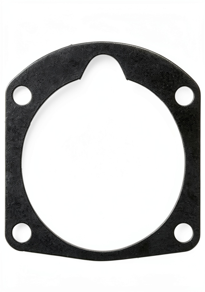 MAHLE axle flange gasket installed on a vehicle axle