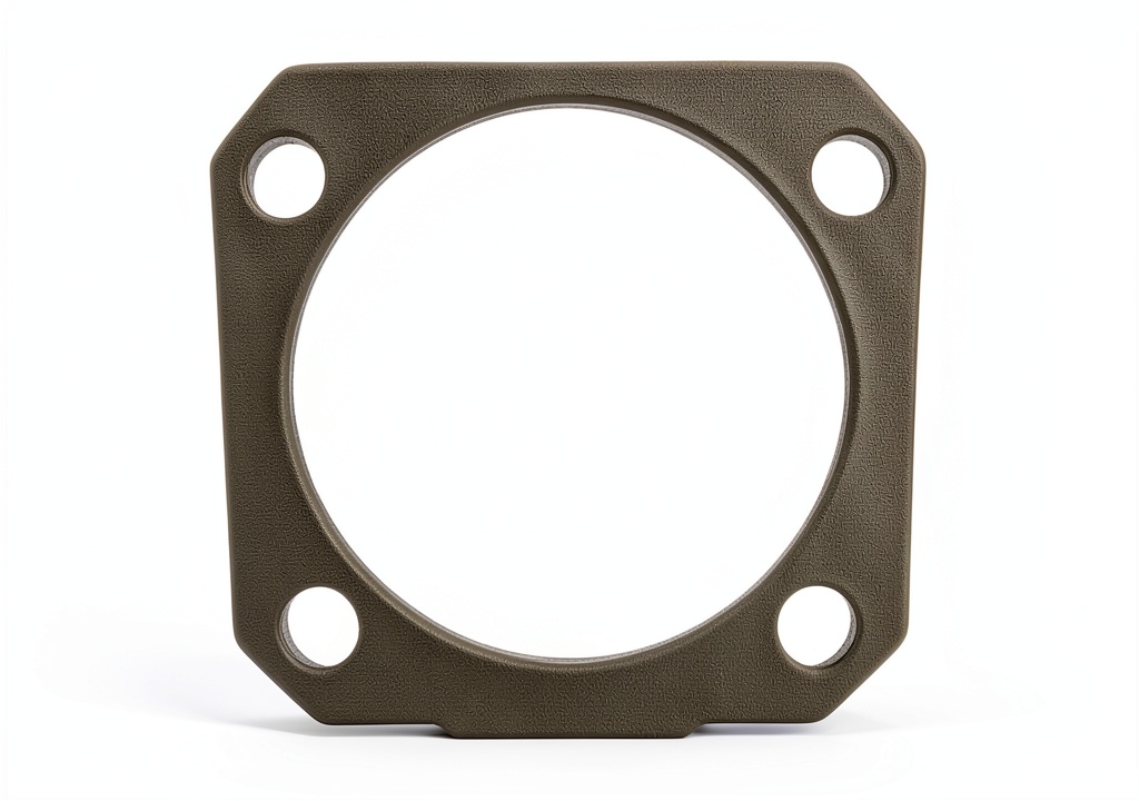 Installing Fel-Pro axle flange gasket on a classic Buick rear axle