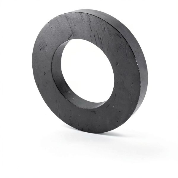 Ferrite Ring Large Magnet AOAUTO 4.72in Ceramic Donut with Hole-3