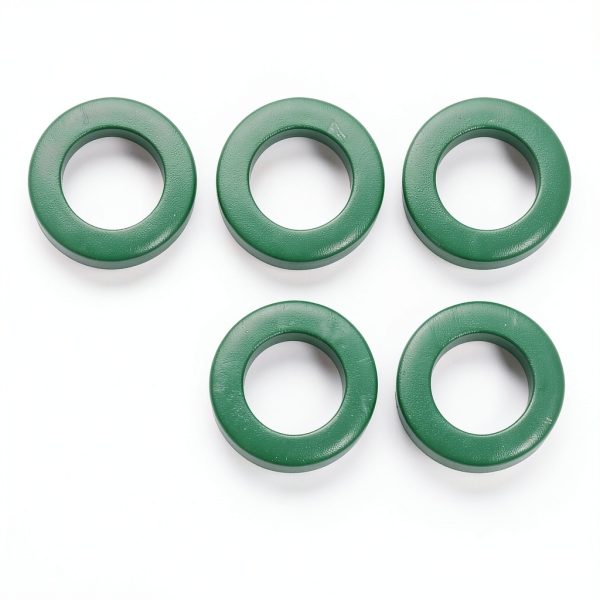 Toroidal Ferrite Cores Compatible with FT-82-43 Ferrite Toroidal Cores (Pack of 5) | Reduces RFI EMI RF HF Line Suppression and Signal Loss in Power Transformers-0