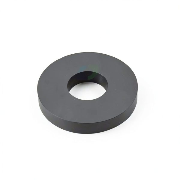 Large Ceramic Donut Magnets Burnur 2.87" OD Ring Dark Grey Pack of 2-5
