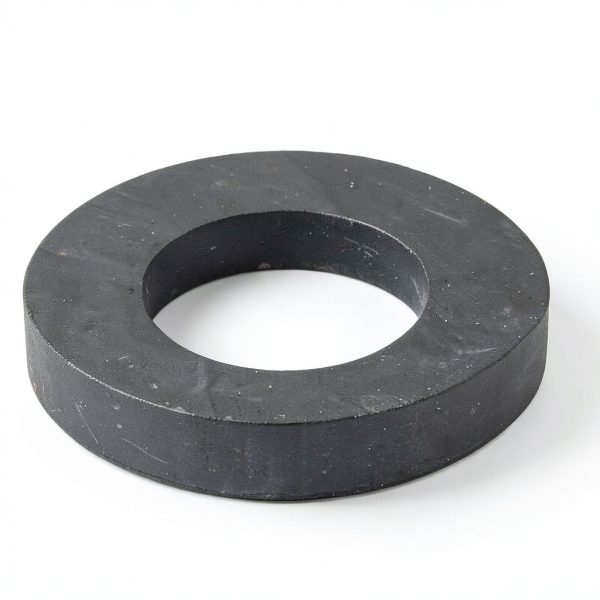 Ferrite Ring Large Magnet AOAUTO 4.72in Ceramic Donut with Hole-1
