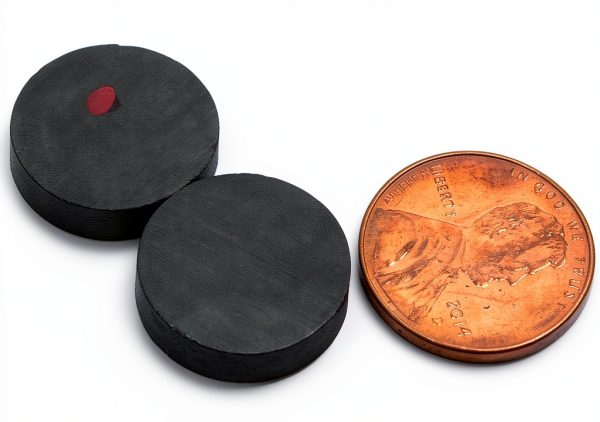 Ceramic Magnets 5/8" x 1/8" Disc Grade 8 - CMS Magnetics - 100 Grey-3