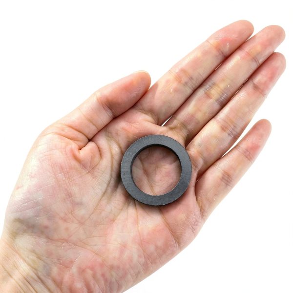 Ferrite Ring Magnets 35mm with Holes Burnur 30 Pack Durable Ceramic-3