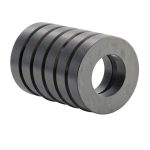 Ferrite Donut Magnets 6 Pack OD50xID25x8mm FINEZAHS Ring Magnets-0