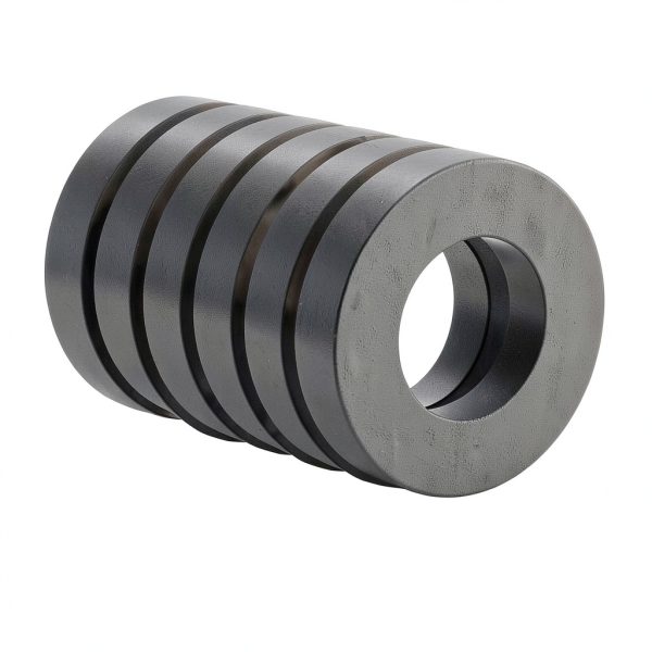 Ferrite Donut Magnets 6 Pack OD50xID25x8mm FINEZAHS Ring Magnets-0