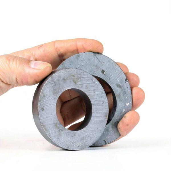 Big Magnets Ring Donut Magnet by AOAUTO – 60mm OD x 32mm ID, 2 Pack-3