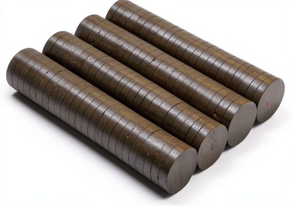 Ceramic Magnets 5/8" x 1/8" Disc Grade 8 - CMS Magnetics - 100 Grey-5