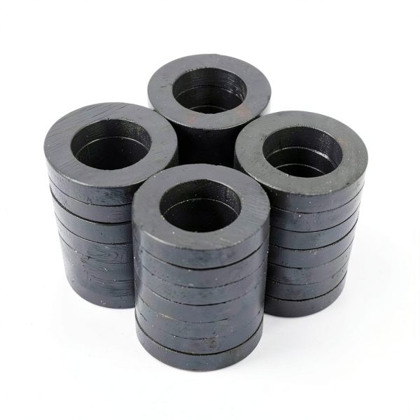 Ferrite Ring Magnet AOAUTO Grade 8 Ceramic Disc Donut 30x18x5mm 28pcs-2