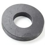 Ceramic Ferrite Ring Magnet Burnur Grade 12 Heavy Duty 3.54" OD-0