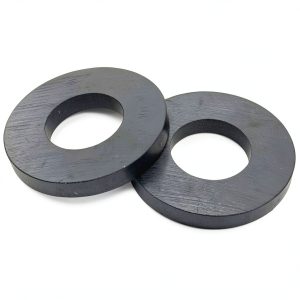 Ceramic Ring Magnets Master Magnetics 1.75" OD 0.865" ID Pack of 2-0