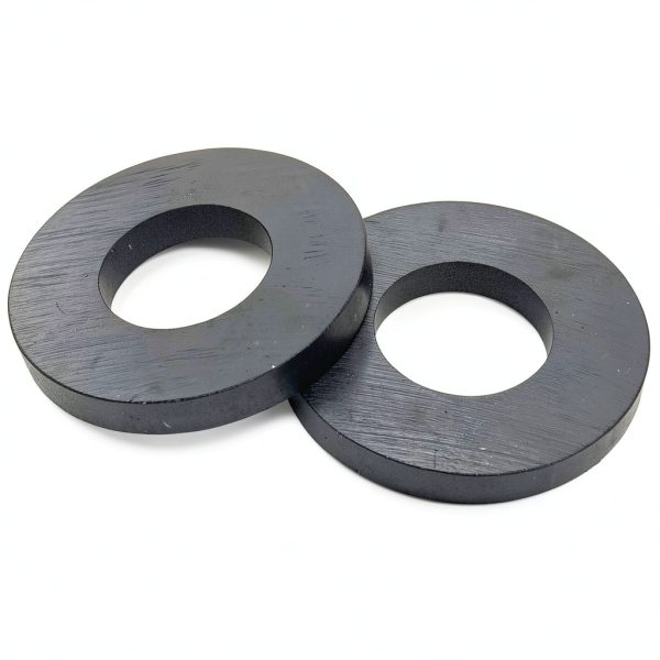 Ceramic Ring Magnets Master Magnetics 1.75" OD 0.865" ID Pack of 2-0