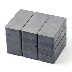 Ferrite Blocks Ceramic Magnets BY JMY Grade 8 1.9x0.9x0.4 12pcs-0