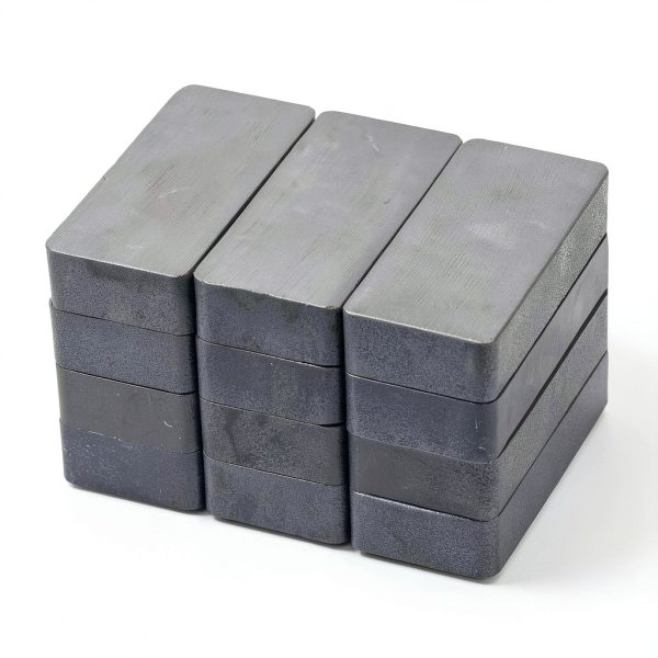 Ferrite Blocks Ceramic Magnets BY JMY Grade 8 1.9x0.9x0.4 12pcs-0