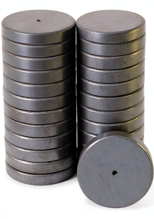 Ceramic Industrial Magnets 1 Inch Disc Creative Hobbies 25 Pack-0